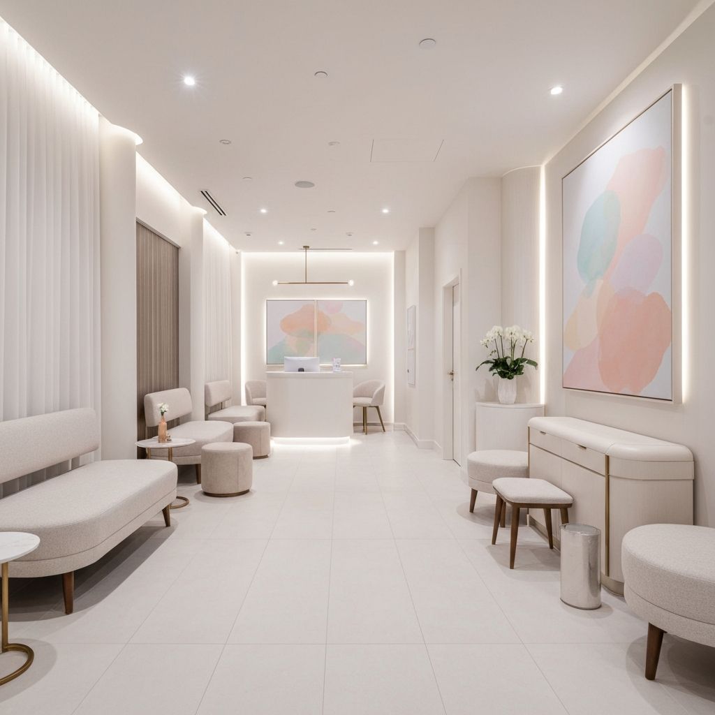 New You Medical Spa luxury interior in Weston